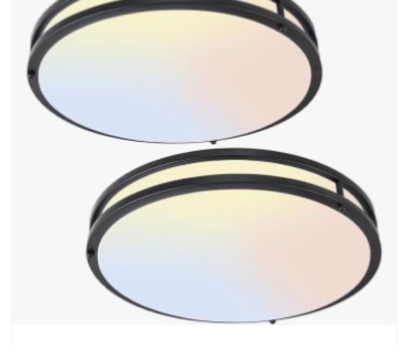 16inch led ceiling light fixtures, flush mount light fixtures 50w, 5cct adjustable 2700k 3000k 4000k