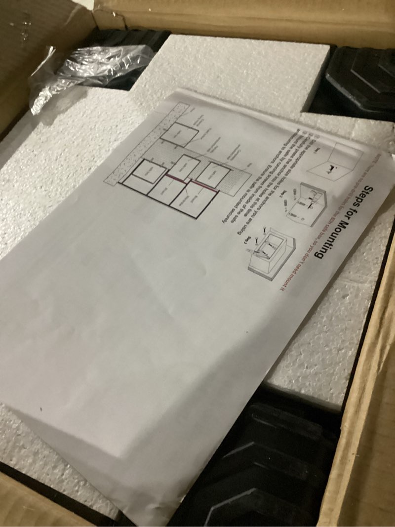 Condition photo showing New/Like New for 5.5 cuft biometric fireproof safe for home, heavy duty safe box fireproof waterproof, large document safety with keypad and dual alarms, digital security safety box for money jewelry