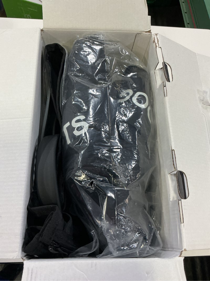 Condition photo showing As Is for YINGGG Air Leg Massager with Compression: Professional Full Compression Boots with Adjustable 9 Intensities, Leg Massager for Circulation and Fatigue Relief for Post-Workout(Medium) Medium Corded(2-pack)