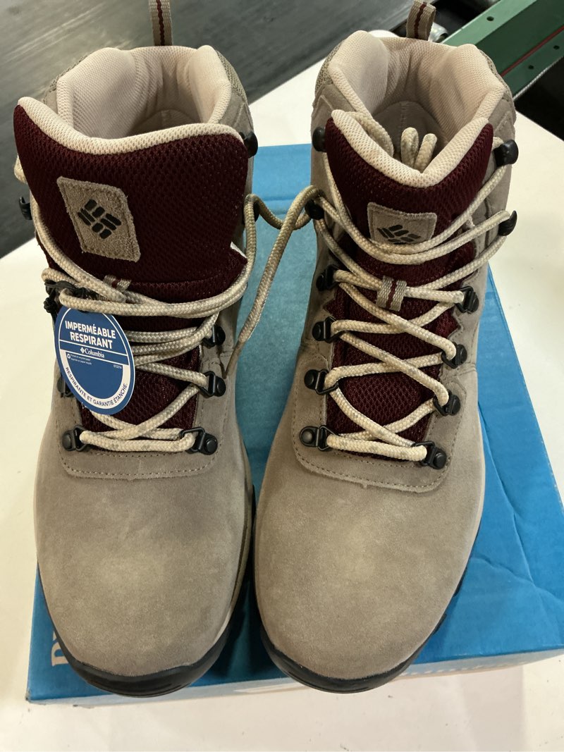 Condition photo showing Good Condition for columbia mens newton ridge plus ii suede waterproof newton ridge plus ii suede waterproof size 7.5