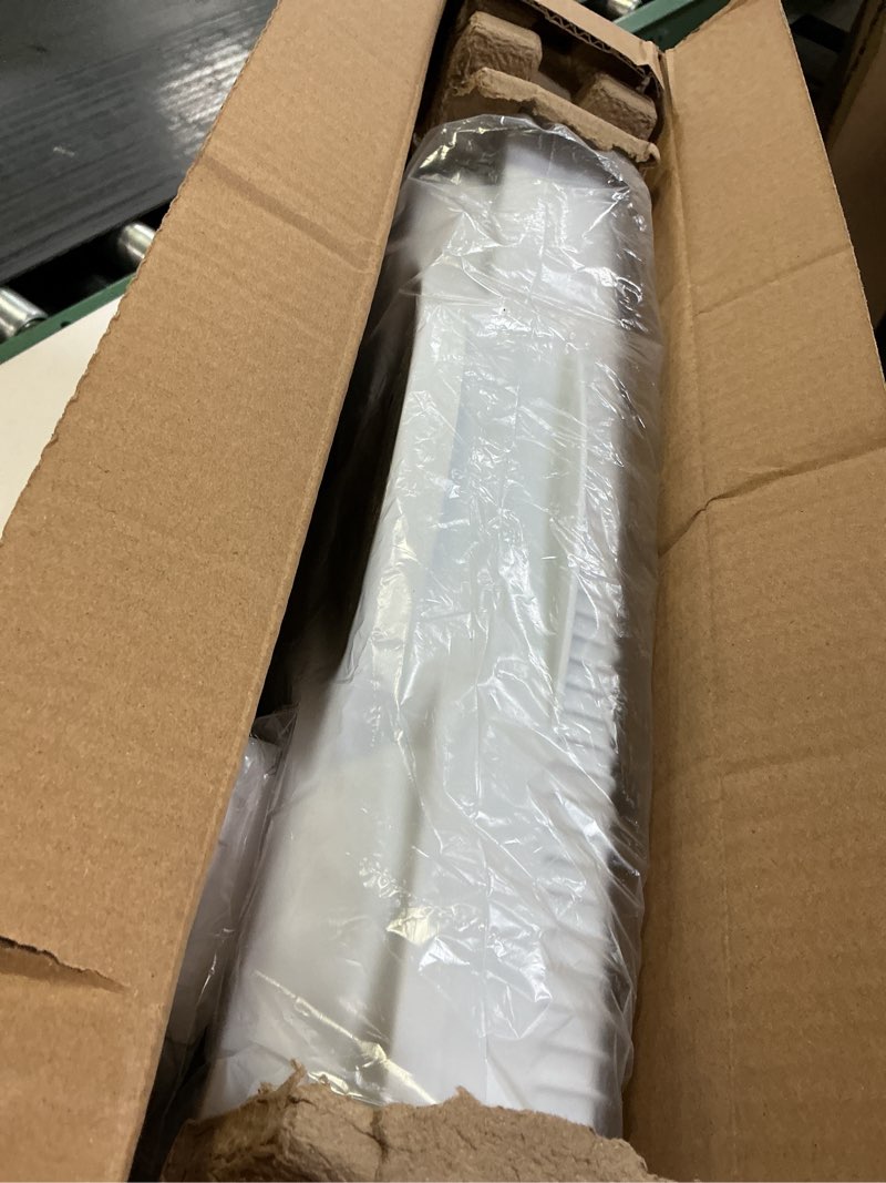 Condition photo showing New/Like New for shinic 9" twin window fan with reversible airflow, removable cover and bug screen, remote control, 3 functions-3 speeds, width adjustable (23.5" to 37"), bathroom kitchen window fan etl certified window fan with cover and bug screen white