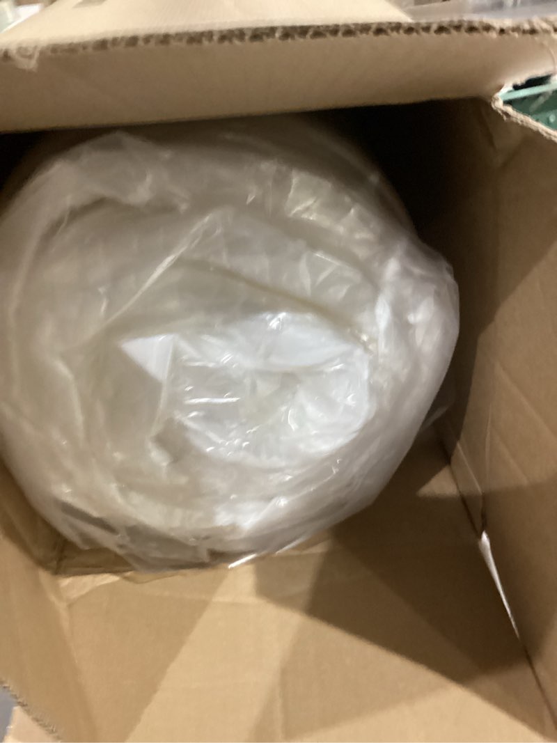 Condition photo showing Good Condition for fdw | 8 inch twin mattress | medium firm | gel memory foam mattress | white | bed in a box, certipur-us certified | pressure relief, cooling ventilated foam | washable removable cover white twin 8 in