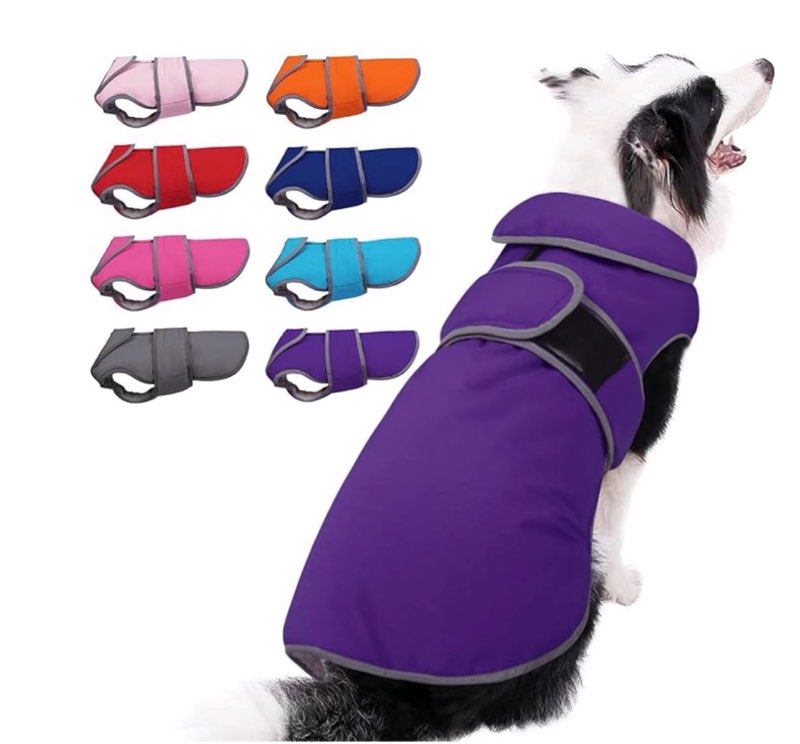 MIGOHI Warm Dog Coat Winter Dog Jacket,Waterproof Cold Weather Coats for Dogs,Fleece Jacket for Smal