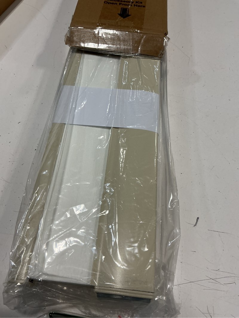Condition photo showing New/Like New for tonature no drill cellular shades for indoor windows, thermal insulating & noise reducing honeycomb blinds, free stop cordless light filtering shades, beige,35 1/2" w x 64" h 35 1/2"w x 64"h beige(light filtering)