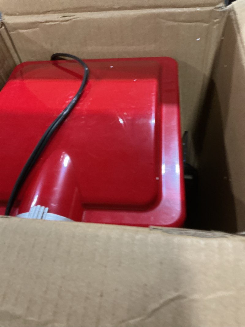 Condition photo showing As Is for Great Northern Popcorn Company 83-DT5621 Northern Company Red GNP Little Bambino 2-1/2 Ounce Retro Style Popcorn Popper Machine, 2.5 Ounce