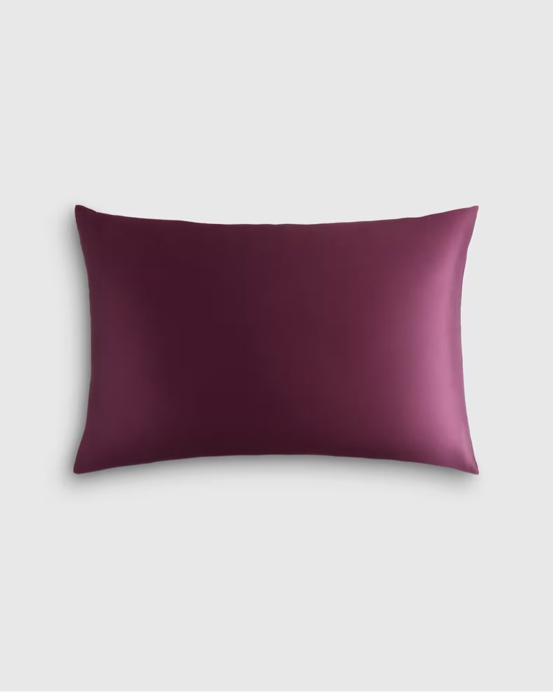 quince mulberry silk flat sheet plum king