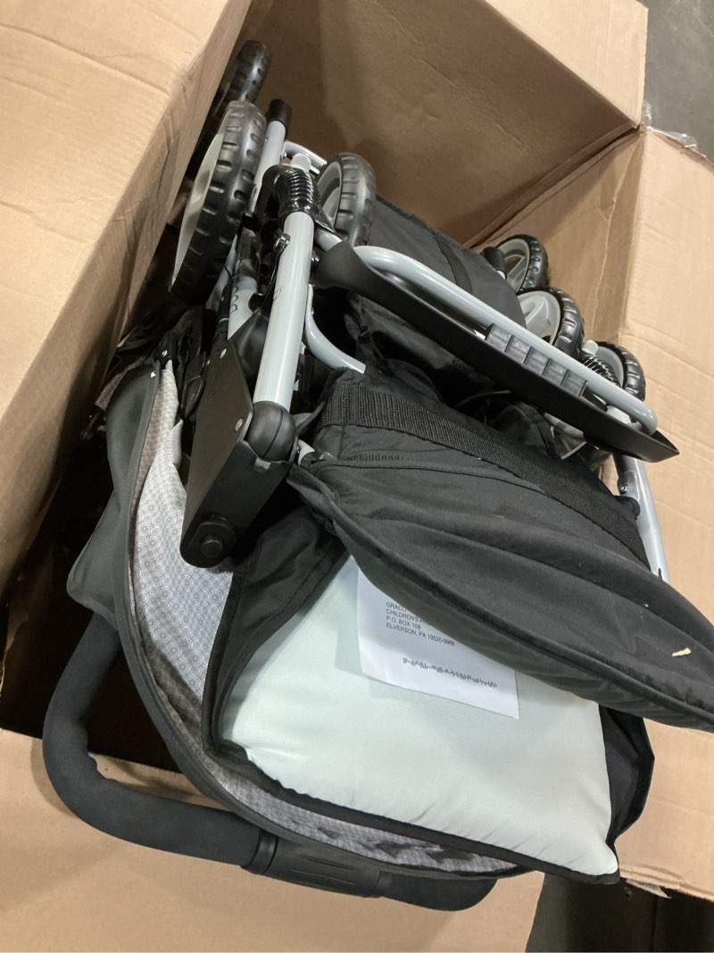 Condition photo showing As Is for (similar)graco ready2grow lx 2.0 double stroller features bench seat and standing platform options, clark