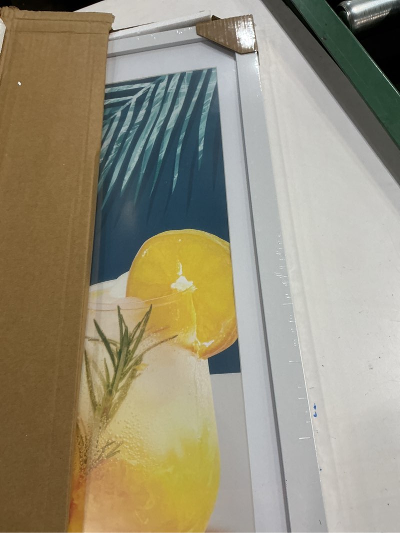 Condition photo showing New/Like New for THREELOVE 18x24 Frame White, Display Picture 16x20 with mat or 18x24 Without mat, Photo Poster Picture Frame Wall Mounting Home Decor, 1-PCS 18x24 White-1pcs