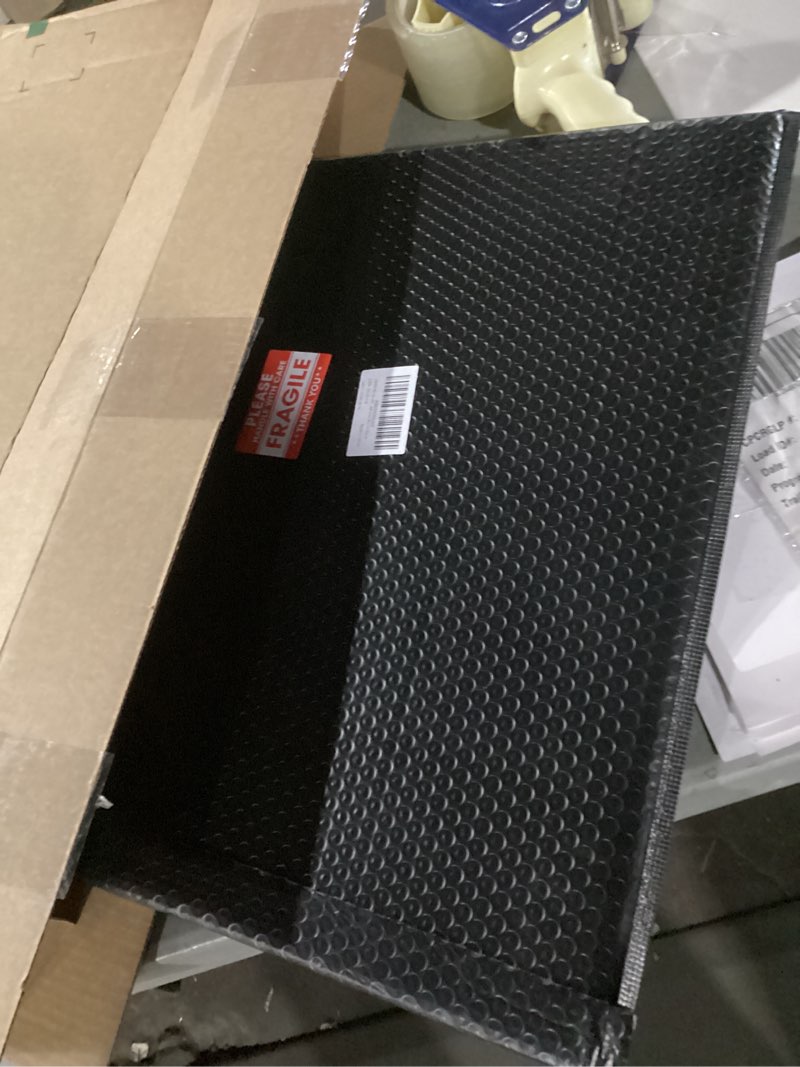 Condition photo showing New/Like New for DARENYI Acrylic Mirror Sheet for Wall, 15.7" x 19.6" Large Rectangular Mirror Tiles Frameless Wall Mounted Mirror Self-Adhesive Mirror Stickers for Vanity Bedroom Home Decor 15.7"L x 19.6"W