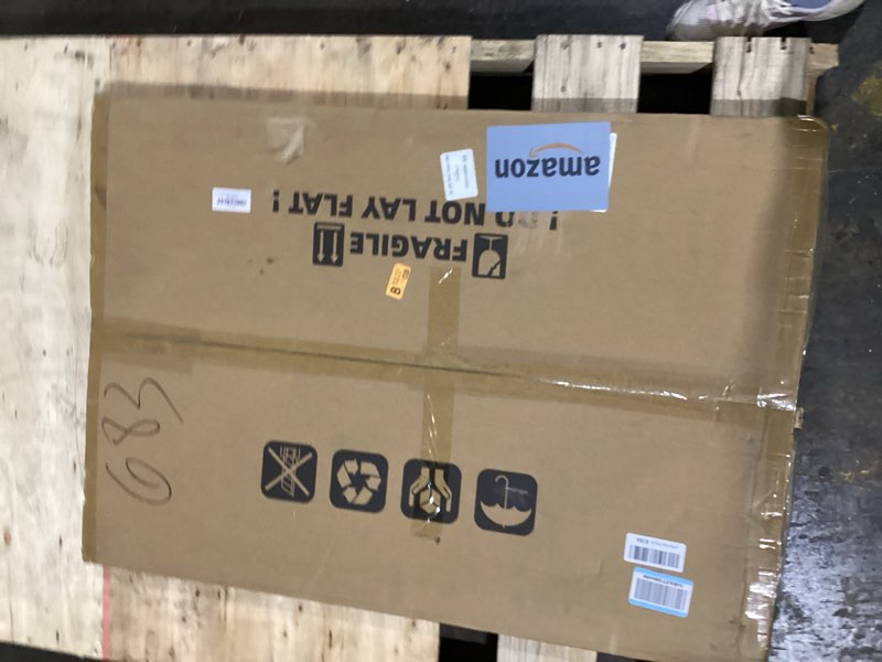Condition photo showing Good Condition for hongkee 24x36 poster frame set of 2, rustic black wood style - display 24 x 36 poster without mat or 20x30 picture with mat, wall mounting horizontal and vertical rustic black 24x36 in