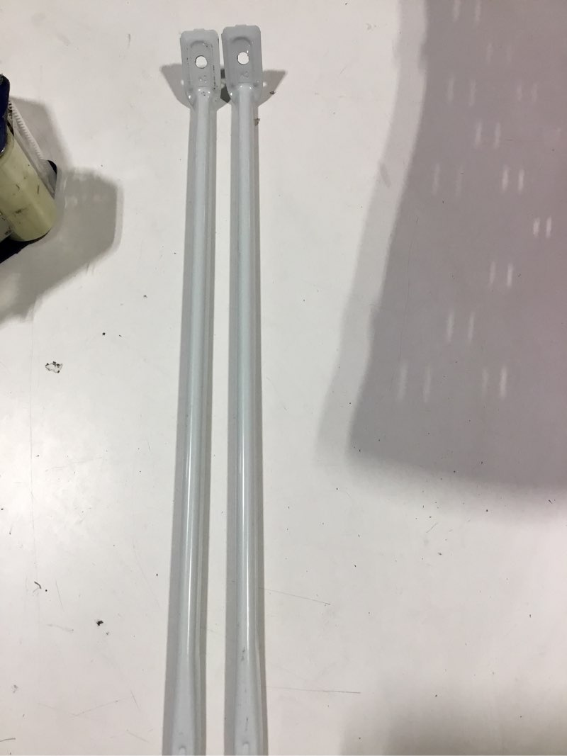 Condition photo showing Good Condition for ClosetMaid Fixed Mount 12-in D x 0.5-in H Hardware Kit/ Missing pieces