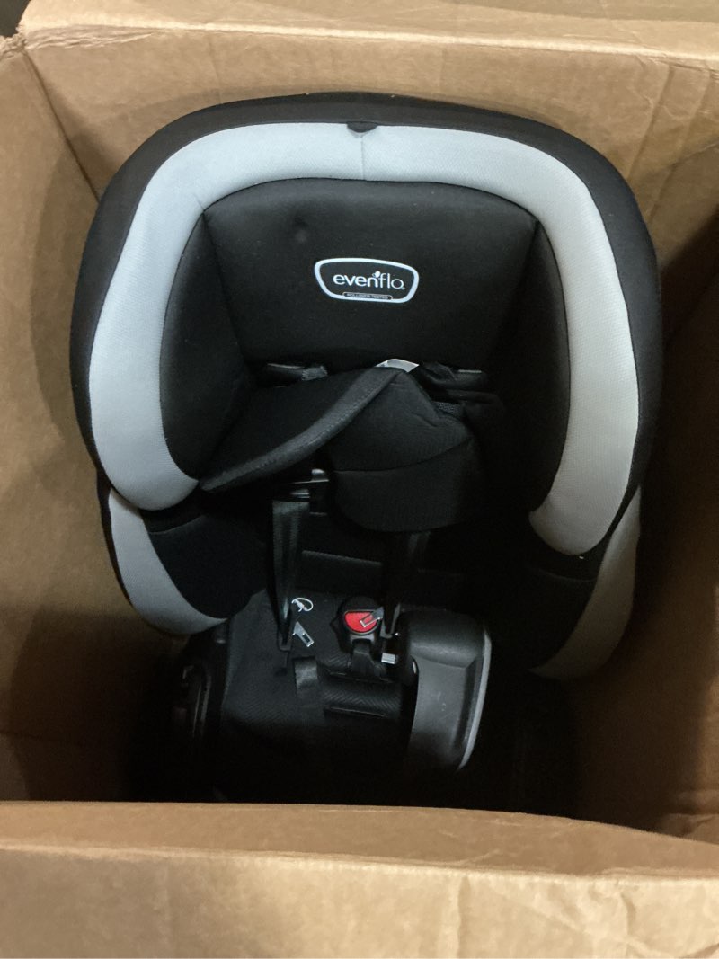 Condition photo showing Good Condition for Evenflo Maestro Sport Booster Car Seat (Granite Gray) NEW Evenflo Maestro Sport Booster Car Seat