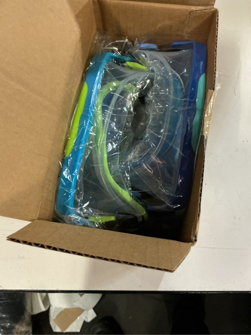 Condition photo showing Good Condition for Swim Goggles Kids 6-14, Diving Mask No Tangle Strap?Water Goggles Nose Cover for JR / Youth 2PK - Blue