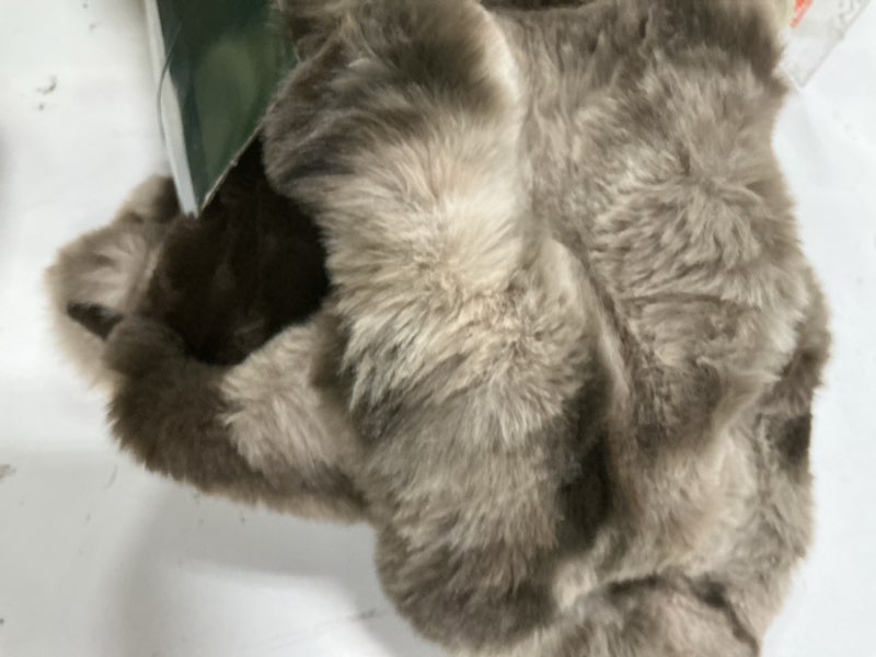 Condition photo showing Good Condition for benvwe fluffy faux fur throw blanket for couch, soft plush thick cozy fuzzy luxury minky bubble blanket for home living room decor gift for women, tie-dye coffee, 50" x 60", 1100gsm throw(50" x 60") tie-dye coffee