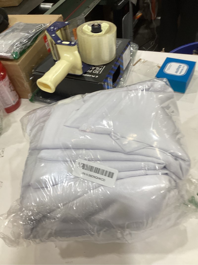 Condition photo showing Good Condition for sancua 2 Pack White Tablecloth 60 x 120 Inch, Rectangle 8 Feet Table Cloth - Stain and Wrinkle Resistant Washable Polyester Table Cover for Dining Tables, Buffet Parties and Camping White 2 Pack 60x120 Inch