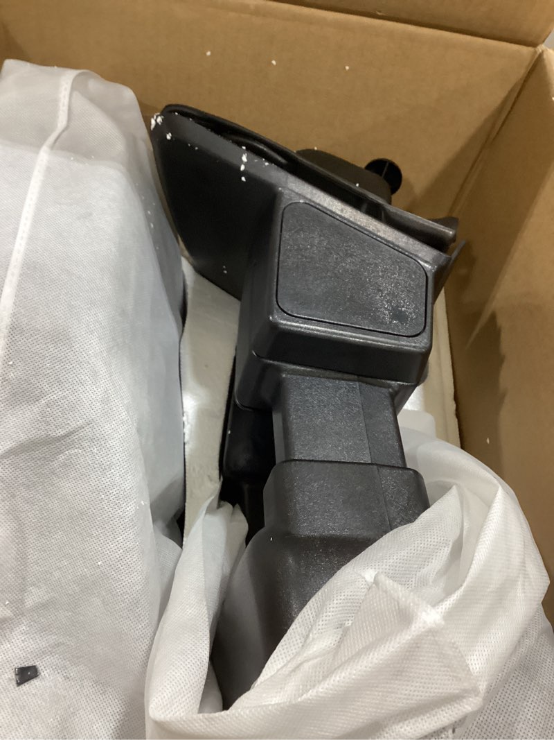 Condition photo showing Good Condition for boolee towing mirrors fit for 2017 2018 2019 2020 ford f250 f350 f450 f550 super duty turn signal light temperature sensor heated power auxiliary light black housing 17-20 f250 350 450 towing mirrors black