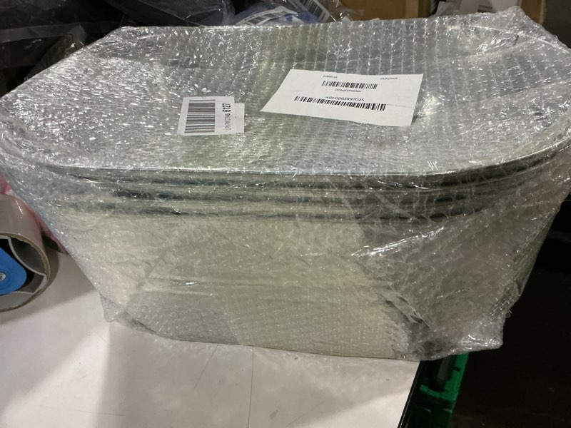 Condition photo showing Good Condition for mivide 4 pack galvanized tub 3.3 gallon ice bucket large metal champagne drink bucket with handles galvanized ice buckets for parties mimosa bar cocktail bar