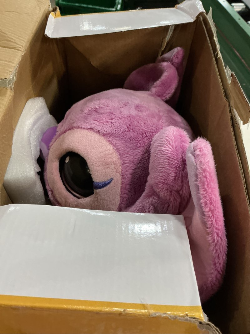 Condition photo showing Good Condition for disney stitch ultimate angel interactive 17" plush toy, 100+ sounds & reactions, moves like a real-life angel, amazon exclusive, toy for fans, girls, boys, kids 3 and up by just play