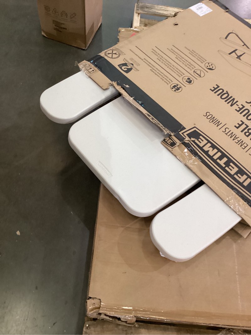 Condition photo showing Good Condition for lifetime 280094 kid's picnic table, size 1, almond