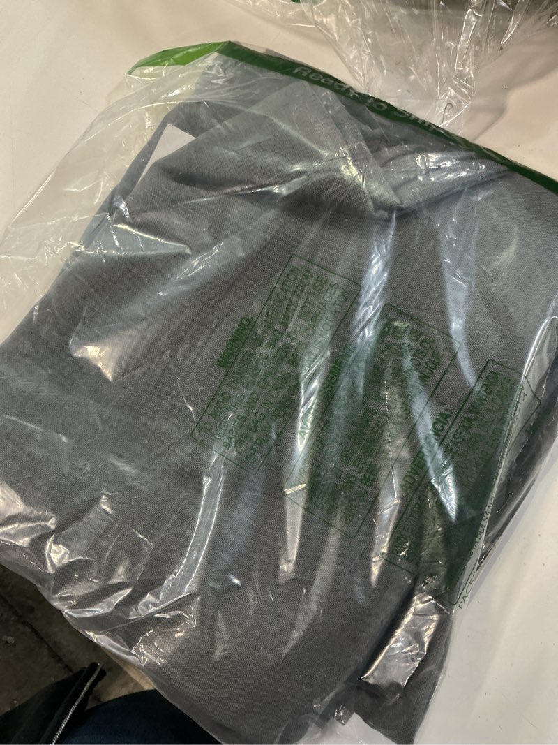 Condition photo showing Good Condition for dark grey curtains 84 inch length 2 panels set for living room,sheer linen light fitering boho farmhouse thick privacy curtains window treatments drapes 84 inches long for bedroom,charcoal gray dark grey 52"w x 84"l (pack of 2)