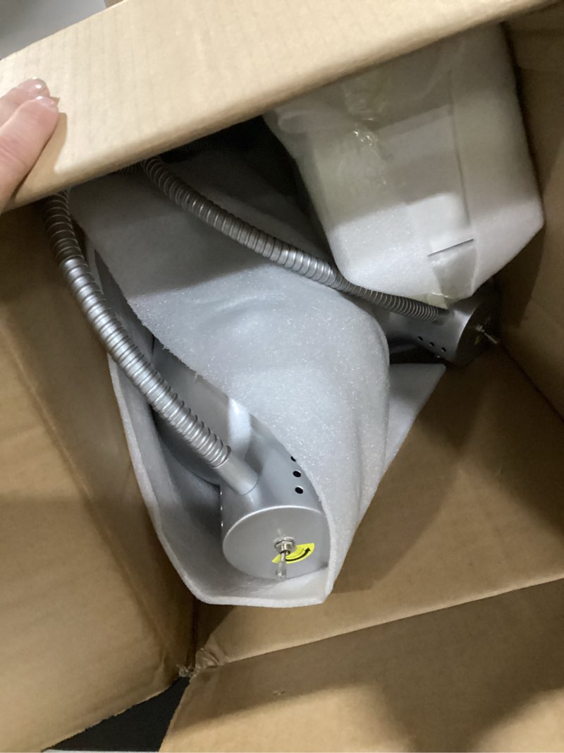 Condition photo showing Good Condition for food heat lamp,500w commercial food warmer lamp,adjustable food warming light with 3 bulbs,2 head catering heating lamp for kitchen cafeteria restaurant buffet parties