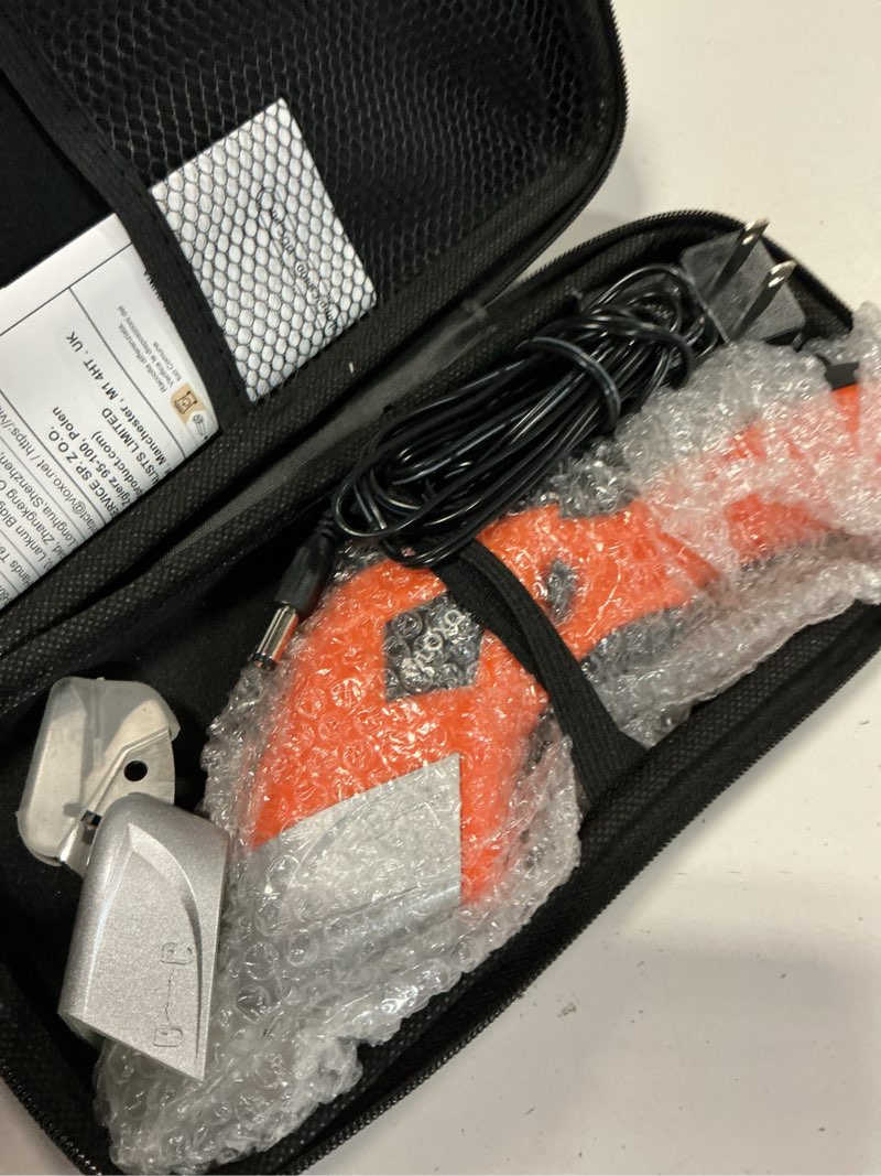 Condition photo showing Good Condition for VLOXO Cordless Electric Scissors, Cardboard Cutter Electric Fabric Scissors Box Cutter with Blades Rechargeable Powerful Fabric Cutter for Crafts Leather Carboard Carpet Plastic Felt with Case Orange