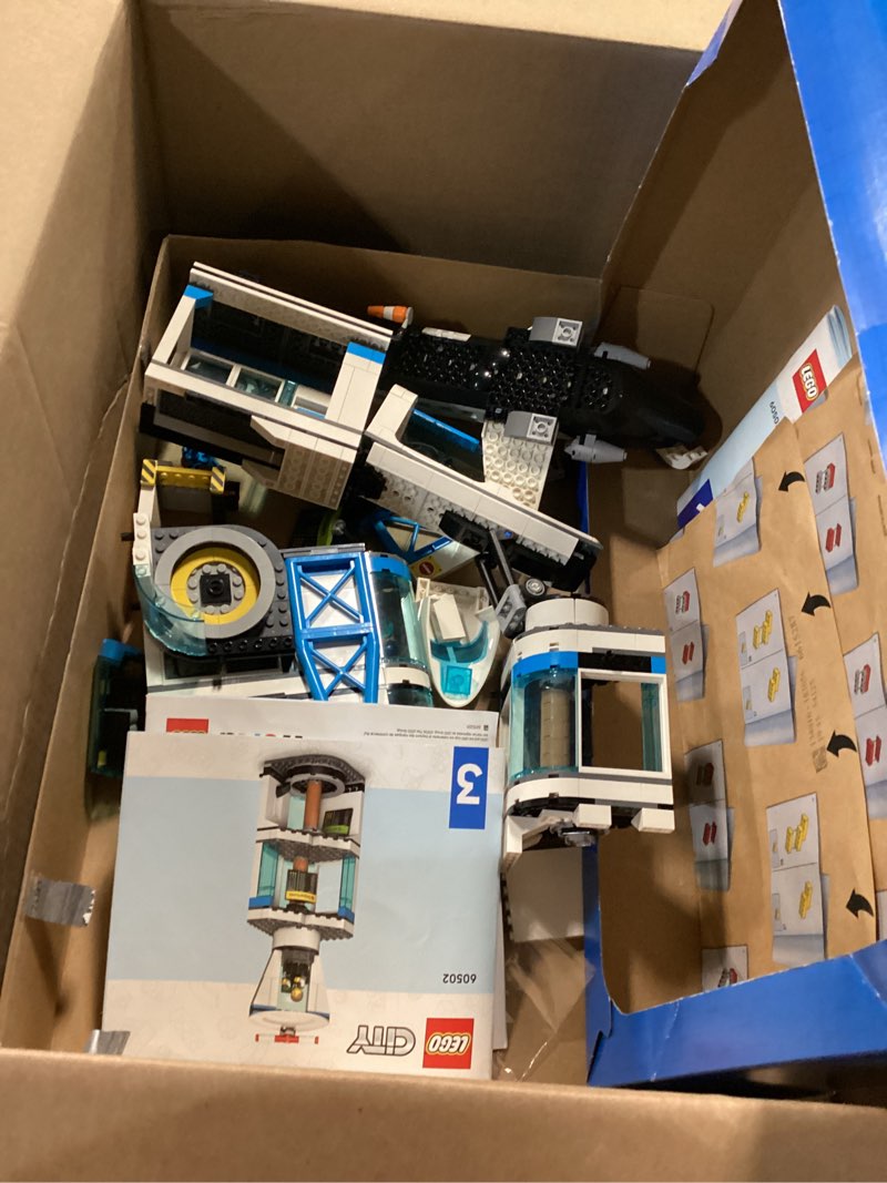 Condition photo showing As Is for LEGO City Airport with Airplane Building Toy - Building Toy for Kids - Pretend Play Travel Set for Boys & Girls, Ages 8+ - Includes 9 Minifigures - Gift Idea for Birthdays - 60502
