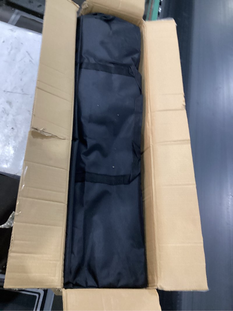 Condition photo showing New/Like New for Outdoor Folding Camping Chair-Oversize Camping Chairs for Adults,Support 400lbs with Pillows & Cup Holders & Cooler Bags - Heavy Duty Collapsible Chairs for Sports Garden Beach Fishin(Blackgray) One Seat Grey+black