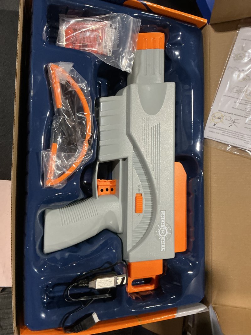 Condition photo showing Good Condition for splatrball full auto 375 mini water bead blaster kit grey / orange