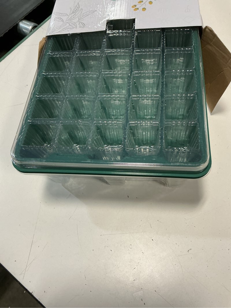 Condition photo showing Good Condition for mqhuayu seed starter tray with grow light,6 pack self watering seed starter kit with humidity domes,timing controller, adjustable brightness,reusable seedling starter trays germination kit?72 cells?