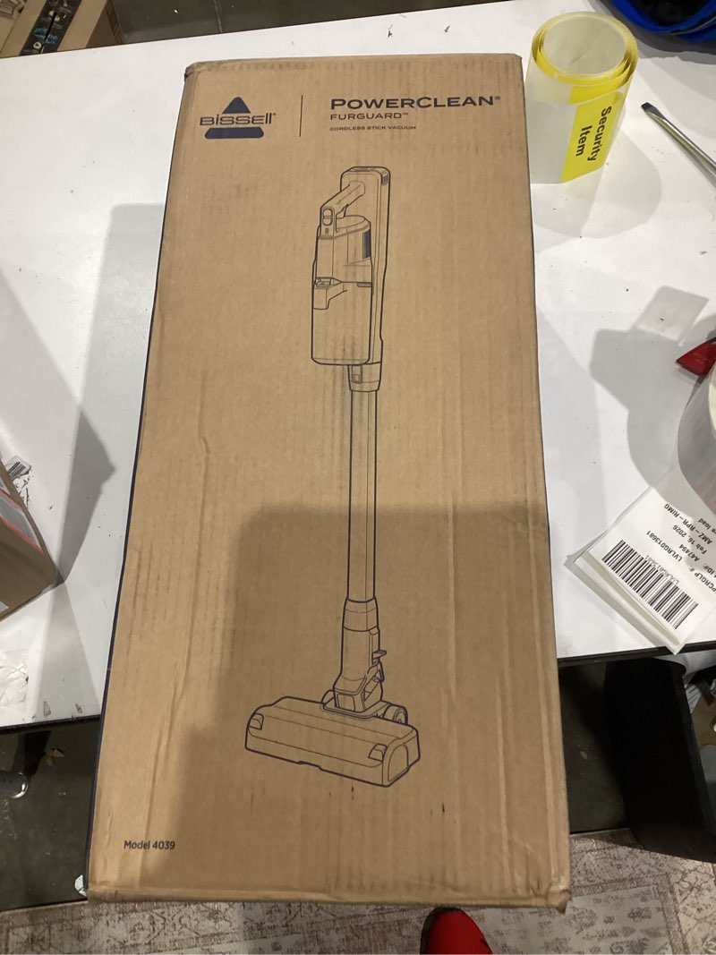 Condition photo showing Good Condition for Bissell PowerClean FurGuard 280W Self-Standing Cordless Vacuum w/Self-Cleaning Brush Roll, Strong Suction, Removeable Battery, Wall Mount, Upholstery Tool & Bright Headlights