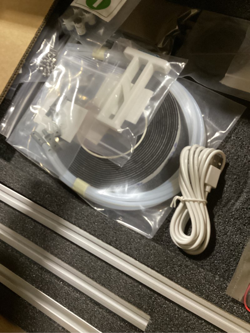 Condition photo showing Good Condition for TOPCUBE 3D Printer Enclosure for Bambu Lab A1, 360° Transparent Acrylic Enclosure with LED Light, Odor Isolation Noise Reduction Constant Temperature 3D Printer Cover Box For A1