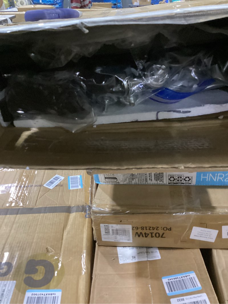 Condition photo showing Good Condition for Himix Storage Shelves with 20 Hooks, 4-Tier Foldable Shelves for Storage, Folding Shelf Unit Pantry Shelves with Wheels, Metal Shelving Storage Rack Shelf for Kitchen Garage Home Office - No Assembly