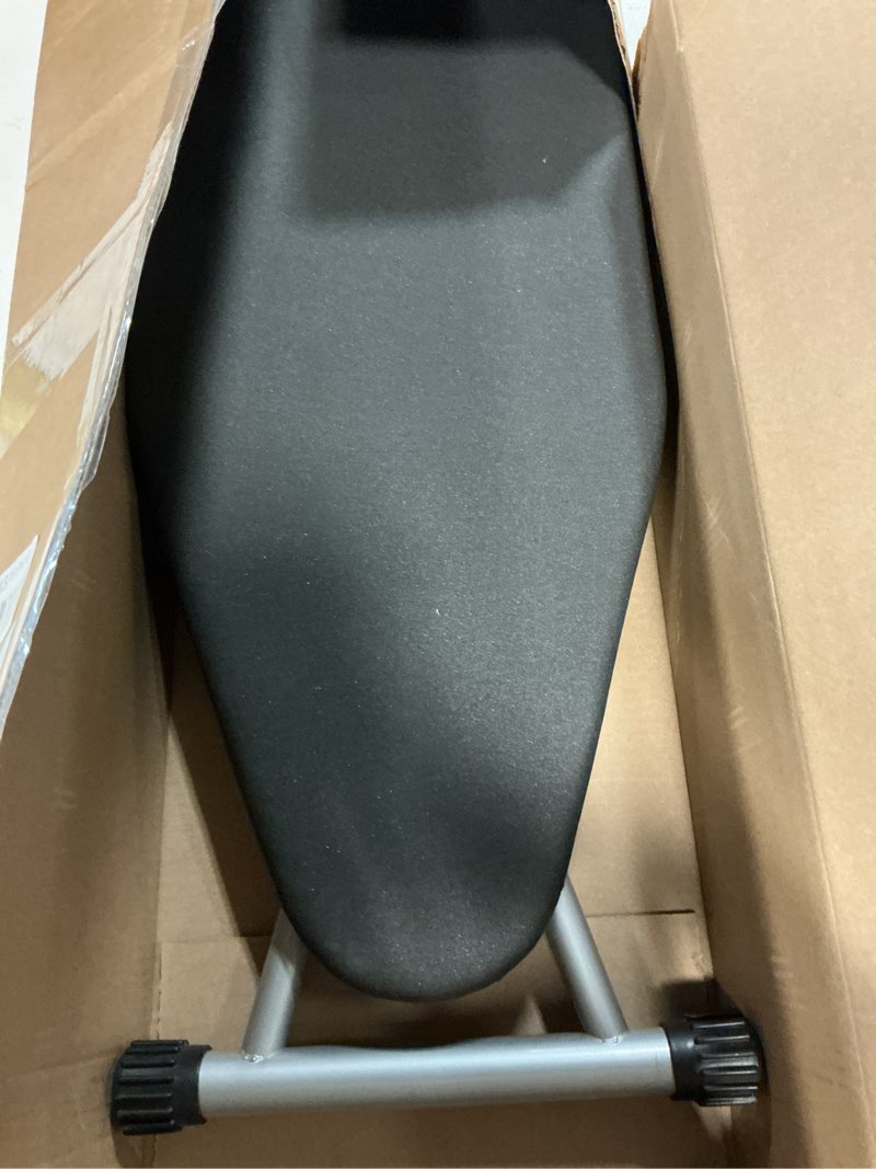 Condition photo showing Good Condition for veiox ironing board full size, metal construction iron board with extra thick heavy duty padded cover, stable structure, anti-skid feet (47x16)