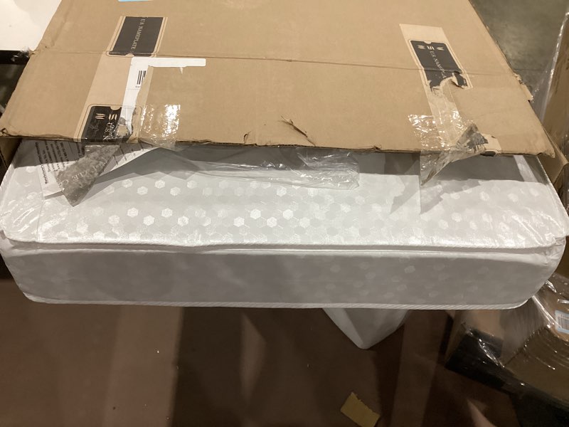 Condition photo showing As Is for (similar)))))neoborn baby bassinet mattress pad, 35\" x 20\" dual sided comfort gel memory foam mattress with removable breathable soft tencel cover fit for angelbliss/amke/bellababy/yamesmile baby bassinet retangle 35'' x 20'' x 2''