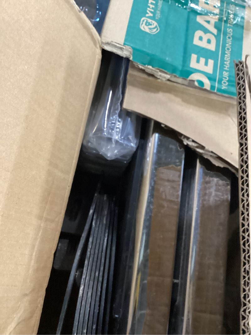 Condition photo showing As Is for YITAMOTOR 6.5 Inches Running Boards Compatible with 2019-2026 Chevy Silverado/GMC Sierra 1500 Crew Cab, 2020-2026 2500HD 3500HD, Running Boards for Silverado Crew Cab, Side Step Bars Stainless Steel Stainless Steel-6 in