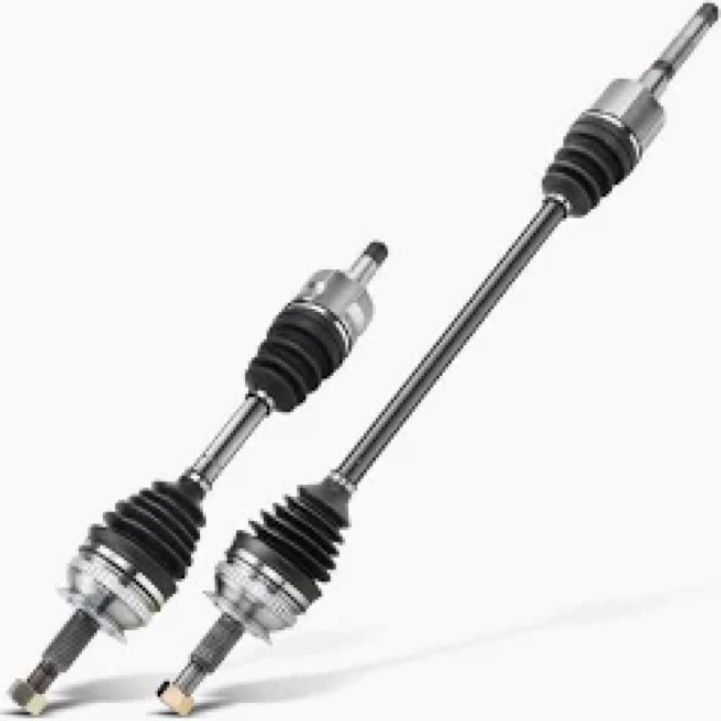 A-Premium Pair (2) Front CV Axle Shaft Assembly Compatible with Chrysler Grand Voyager, Town & Count