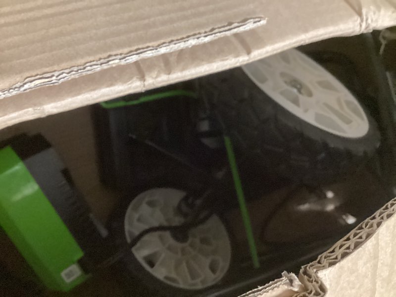 Greenworks Pro 80V 10 inch Cultivator with 2Ah Battery and Charger, TL80L210, Black And Green. Not tested