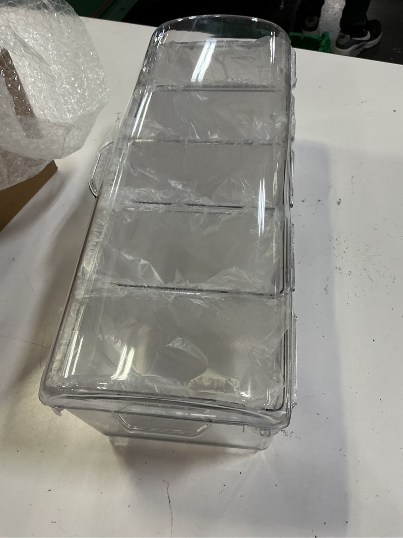 Condition photo showing Good Condition for ice chilled condiment caddy with lid – 5 removable compartments, utensils included – buffet server for bbq, taco bar & parties