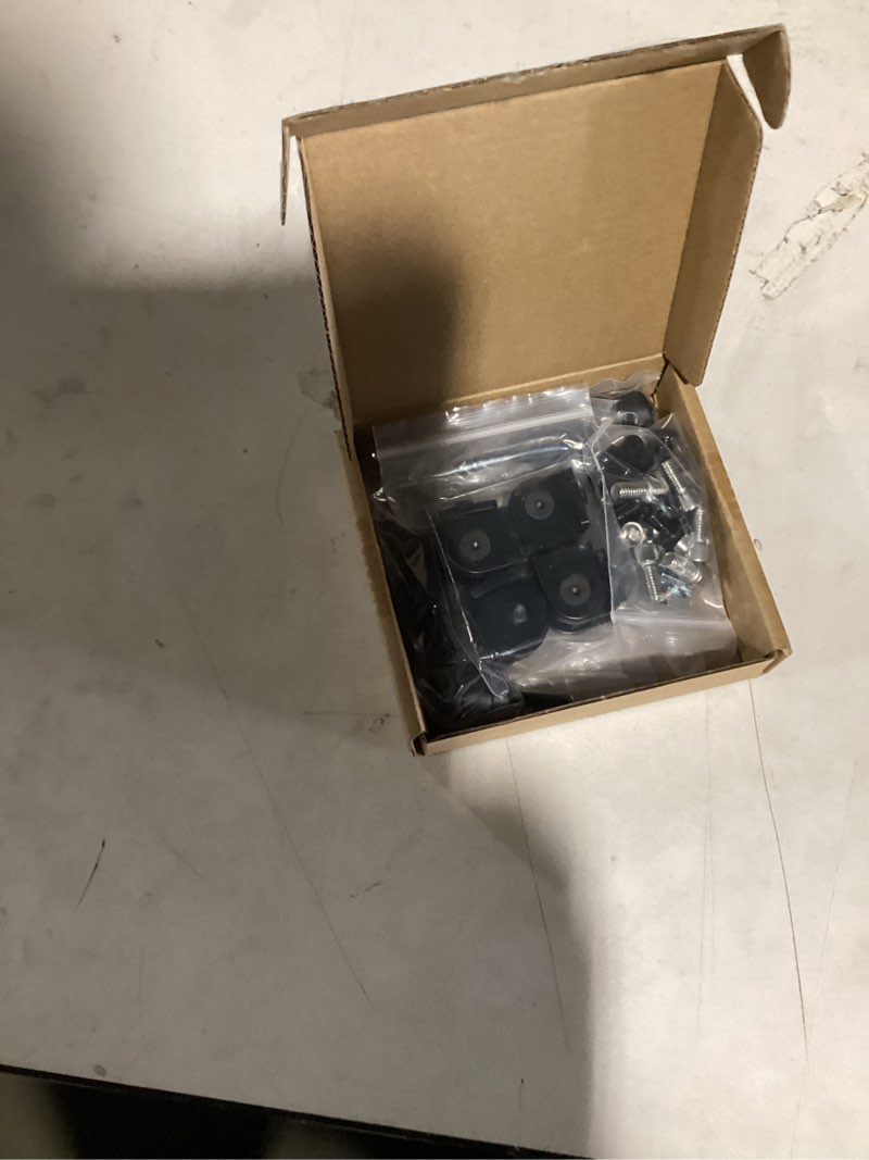 Condition photo showing Good Condition for 4 Sets Black 2020 Aluminum Extrusion Pivot Hinge Swivel Degree Angle Bracket with Handle for 20 Series 20/20 2040 V T Slot Extruded Aluminum Profile Hardware Connector 4Pcs Pivot Joint with Bolt Nut