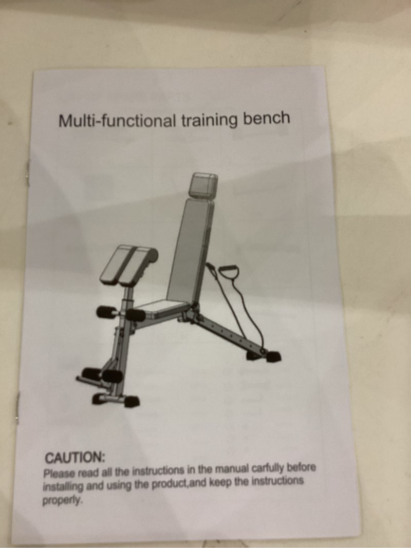 Multi-functional training bench