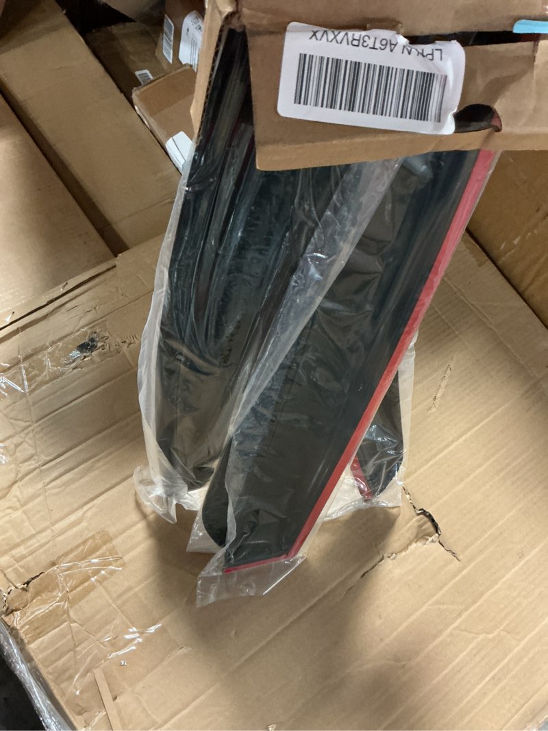 Condition photo showing New/Like New for kpy rain guards fit for 2009-2015 nissan maxima, out-channel window visors vent wind deflectors 4pc, car accessories for 09-15 maxima 2009-2015 maxima