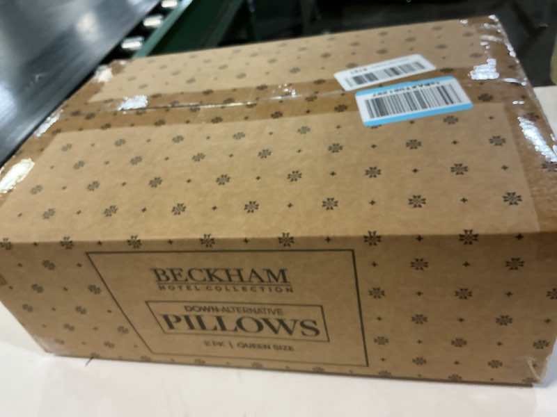 Condition photo showing New/Like New for Beckham Hotel Collection Bed Pillows Standard/Queen Size Set of 2 - Original Soft Down Alternative Pillow for Sleeping - Soft Support for Back, Stomach or Side Sleepers
