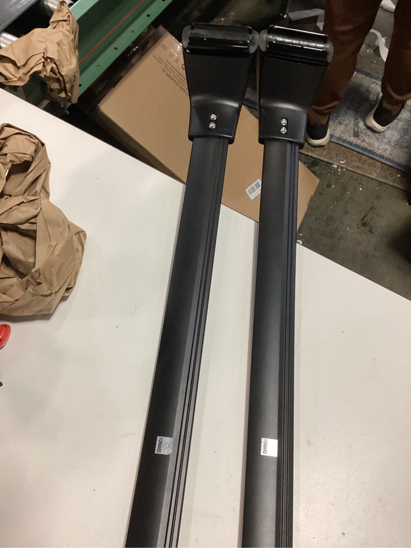 Condition photo showing As Is for Lockable Roof Rack Cross Bars 260lbs Compatible with Toyota RAV4 2019-2025,Heavy Duty Aluminum Accessories Crossbars (Not for Adventure/TRD Off-Road/Hybrid Woodland Edition/22-24LE)