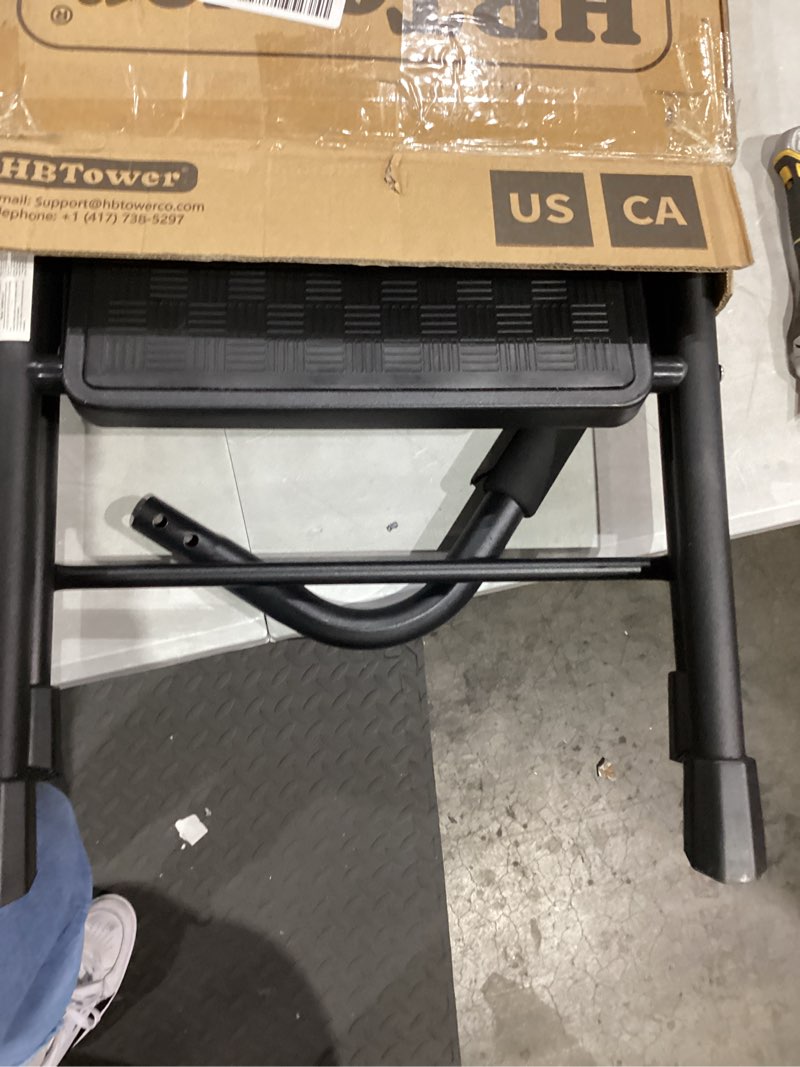Condition photo showing Good Condition for HBTower 2 Step Ladder, Step Stool for Adults,2 Step Ladder Folding Step Stool with Wide Pedal Ergonomic Design