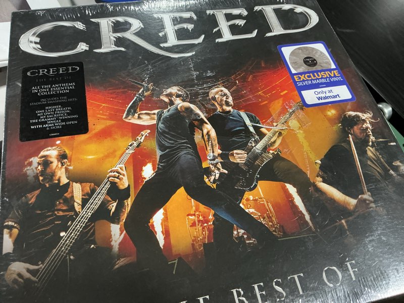 Condition photo showing New/Like New for creed - the best of creed (walmart exclusive) - vinyl