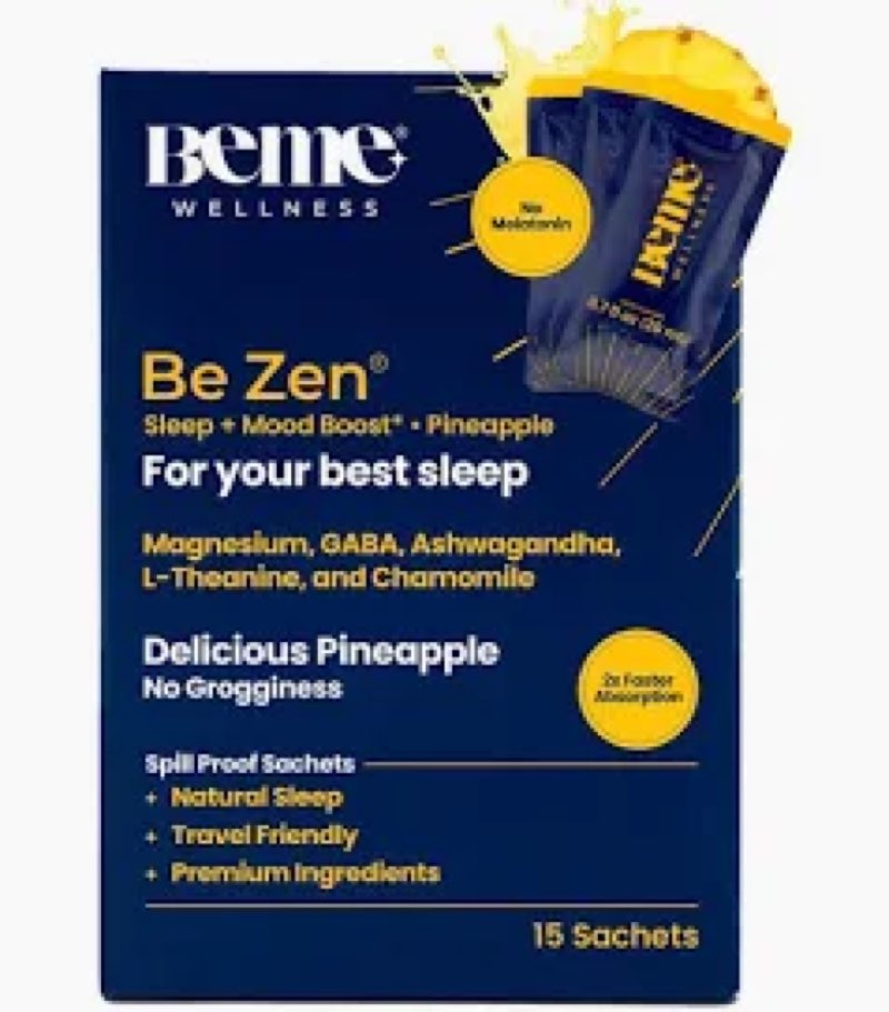 best before-18/may/2027) beme magnesium drink for sleep - melatonin-free magnesium for sleep with ashwagandha, l-theanine & g