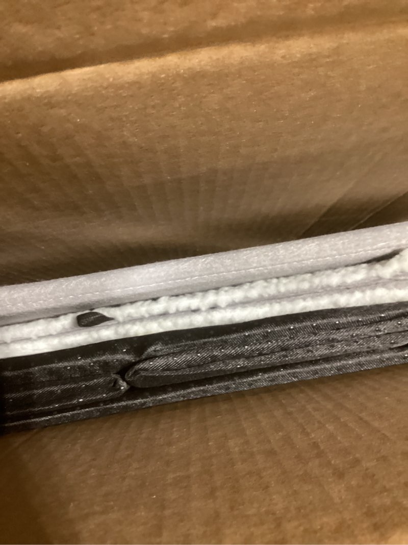 Condition photo showing Good Condition for petizer Cat Bed for Indoor Cats, Large Covered Cat House with Scratch Pad, Foldable Cat Cave Bed & Hideaway Cube with Reversible Cushions, Cute Cat Condo for Multi Small Pet Kitten (Dark Grey) Dark Grey Normal Wide