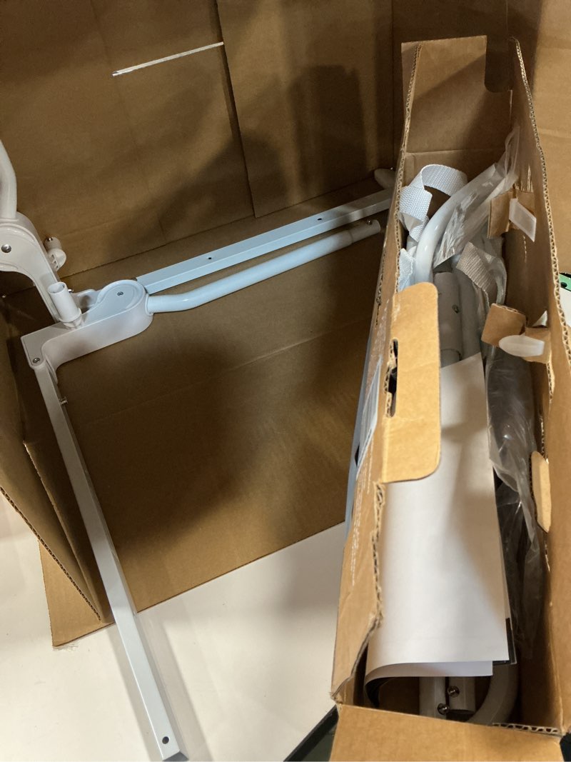 Condition photo showing As Is for ComfyBumpy 1-Pack Bed Rail for Toddlers 55.5" L x 19.5" H | Toddler Bed Rails for Twin, Full, Queen & King Mattress Size | Swing Down Rail Guard | Mattress Side Rail for Kids | White White 55.5”L x 19.5”H | 1-Pack