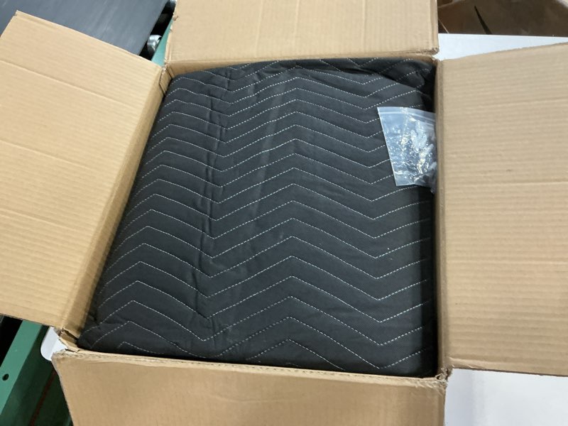 Condition photo showing Good Condition for Extra Large Sound Dampening Blanket,96"x 80" Sound Absorbing Studio Blanket Panel with Grommets for Wall Hanging,Noise Cancelling Studio Acoustic Curtain/Light Blocker/Soundproof Moving Blanket 1 PACK